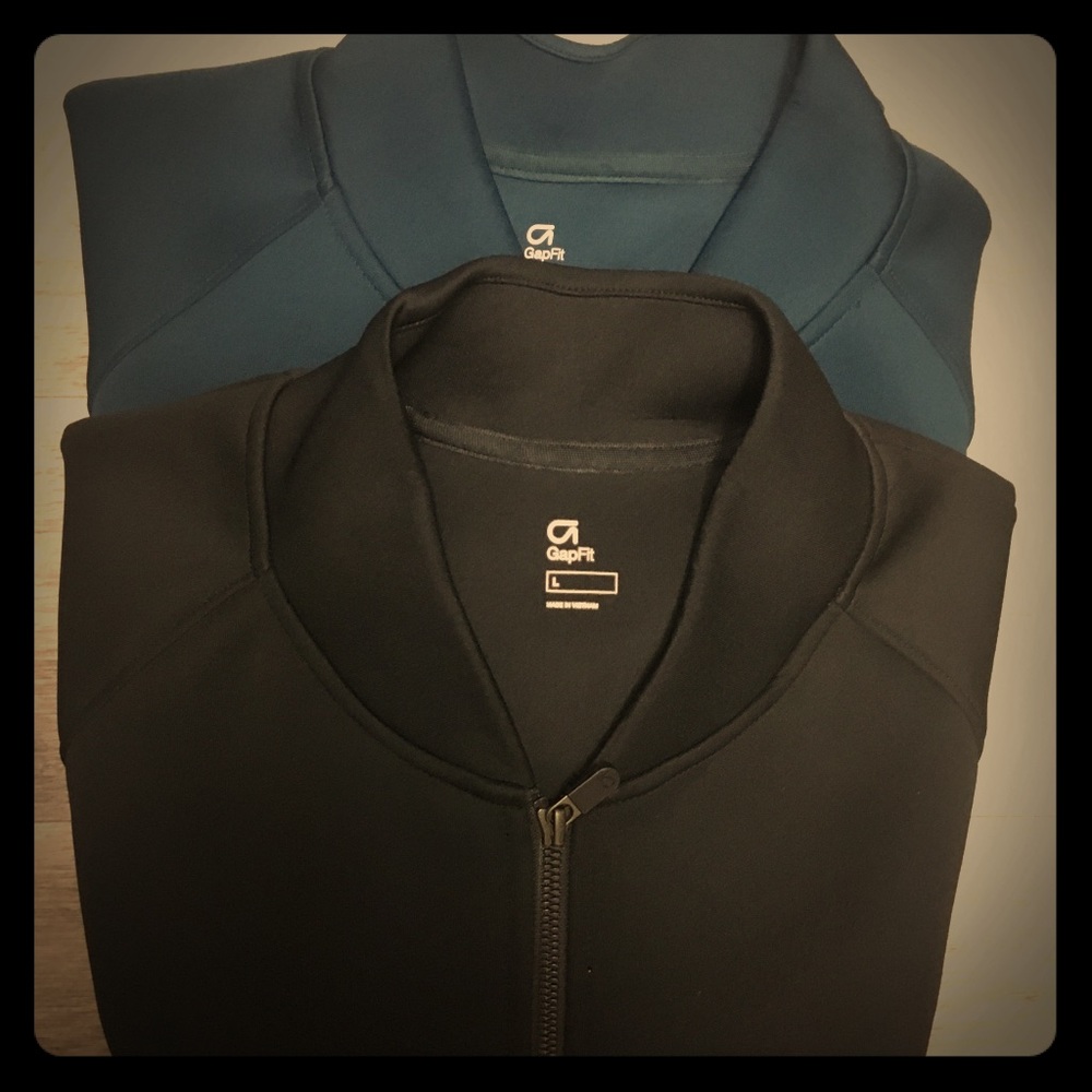 GapFit Soft Shell Bomber Jacket $30 each or 2/$50
